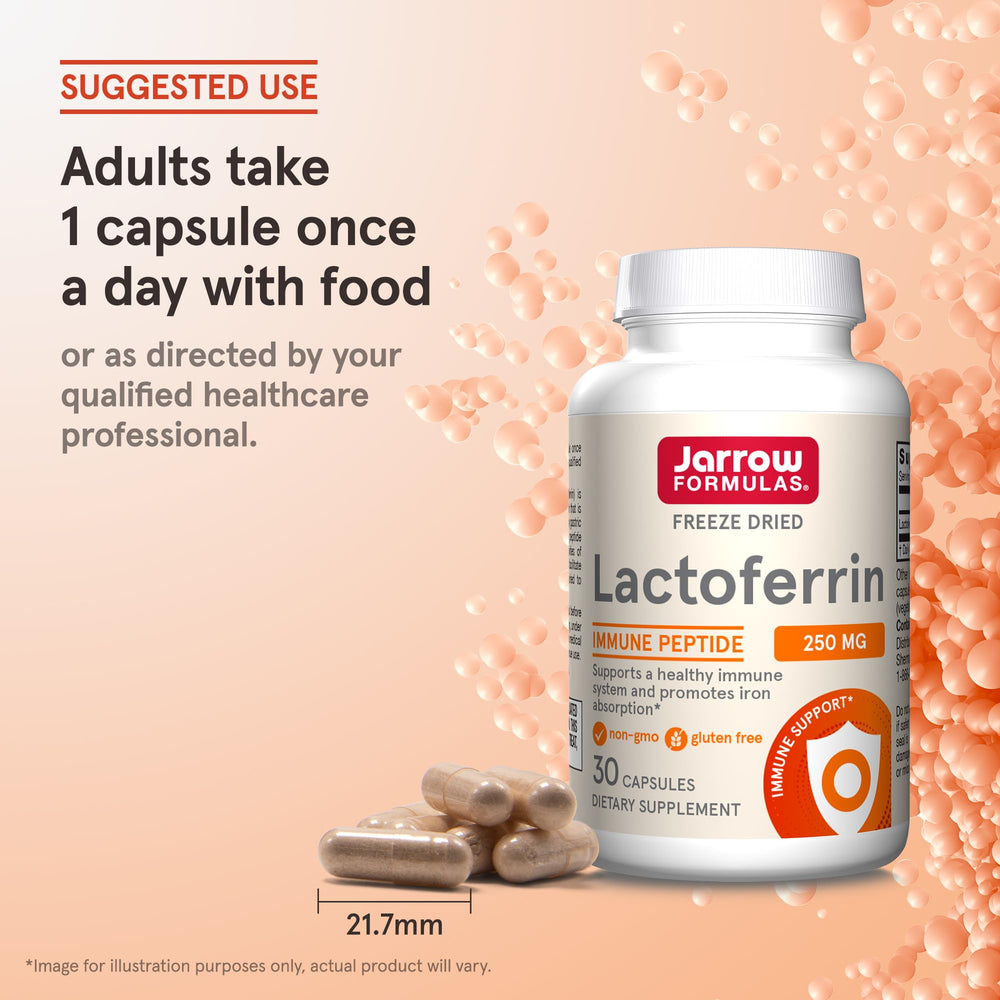 Jarrow Formulas frasco en cocina integrable en rutina diaria saludable