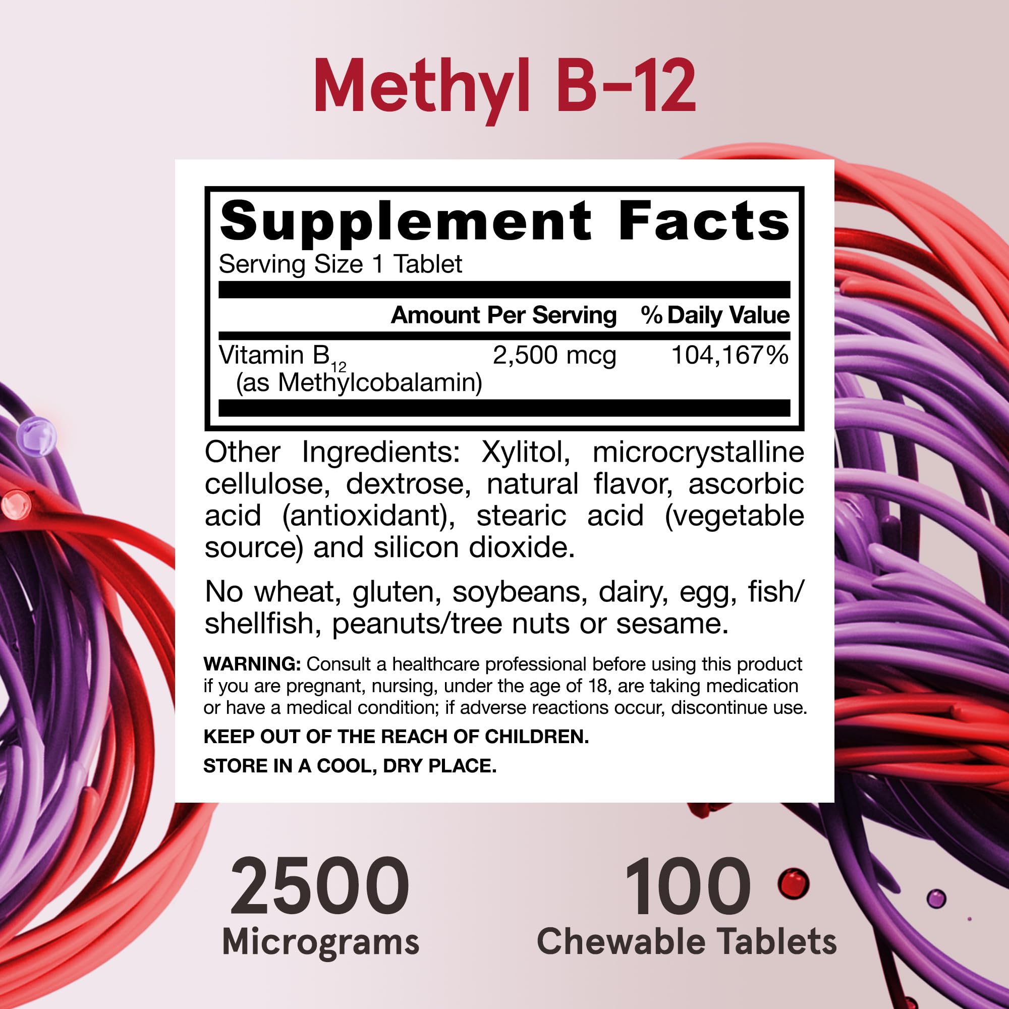 Jarrow Formulas etiqueta nutricional con información clara y transparencia