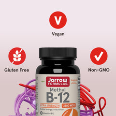 Jarrow Formulas tableta masticable en mano para uso inmediato y viaje