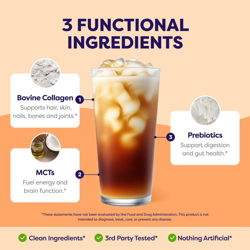 Javvy mezclado en vaso con hielo demostrando disolución en bebidas frías