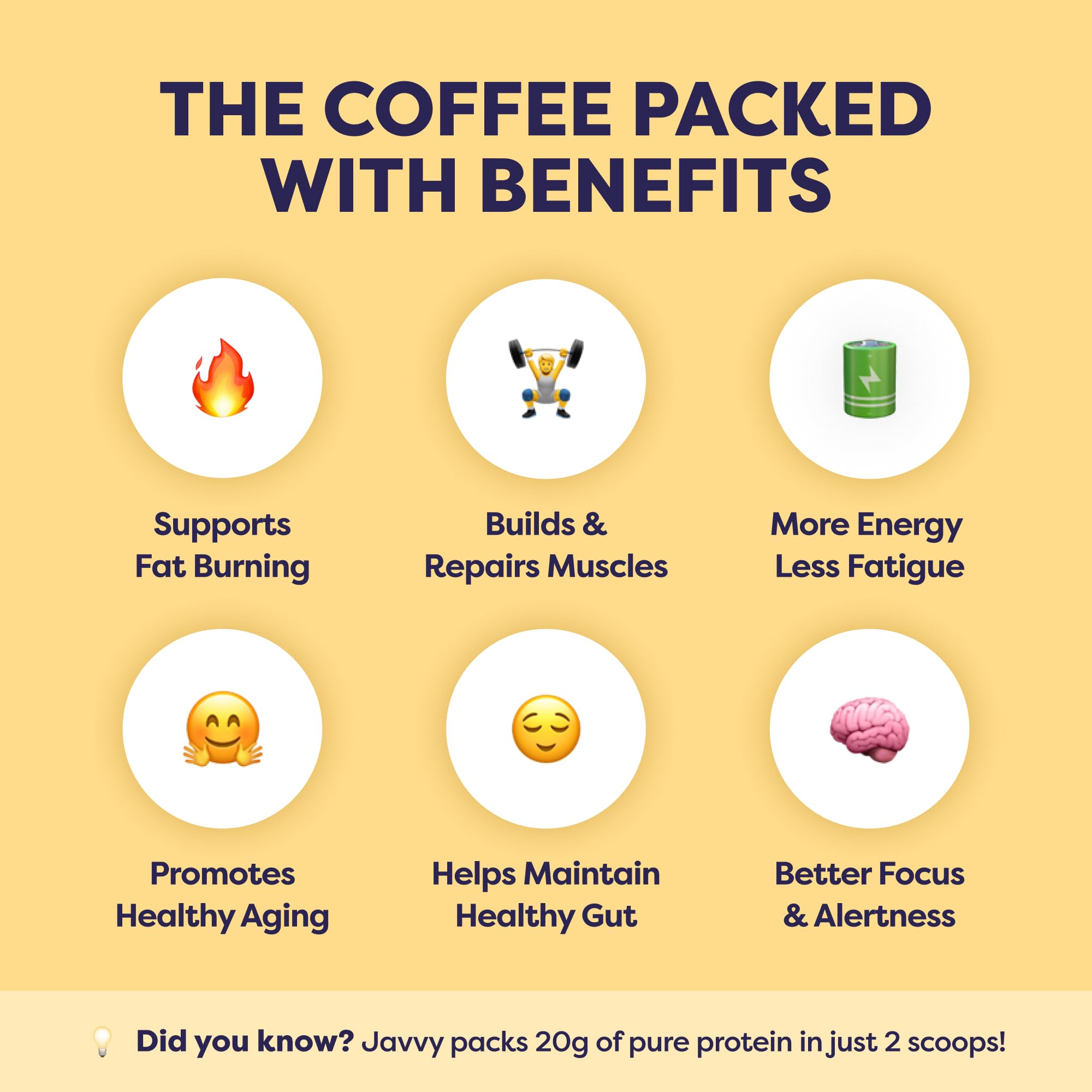 Javvy vaso cold brew con hielo y producto, sabor y energía listos al instante