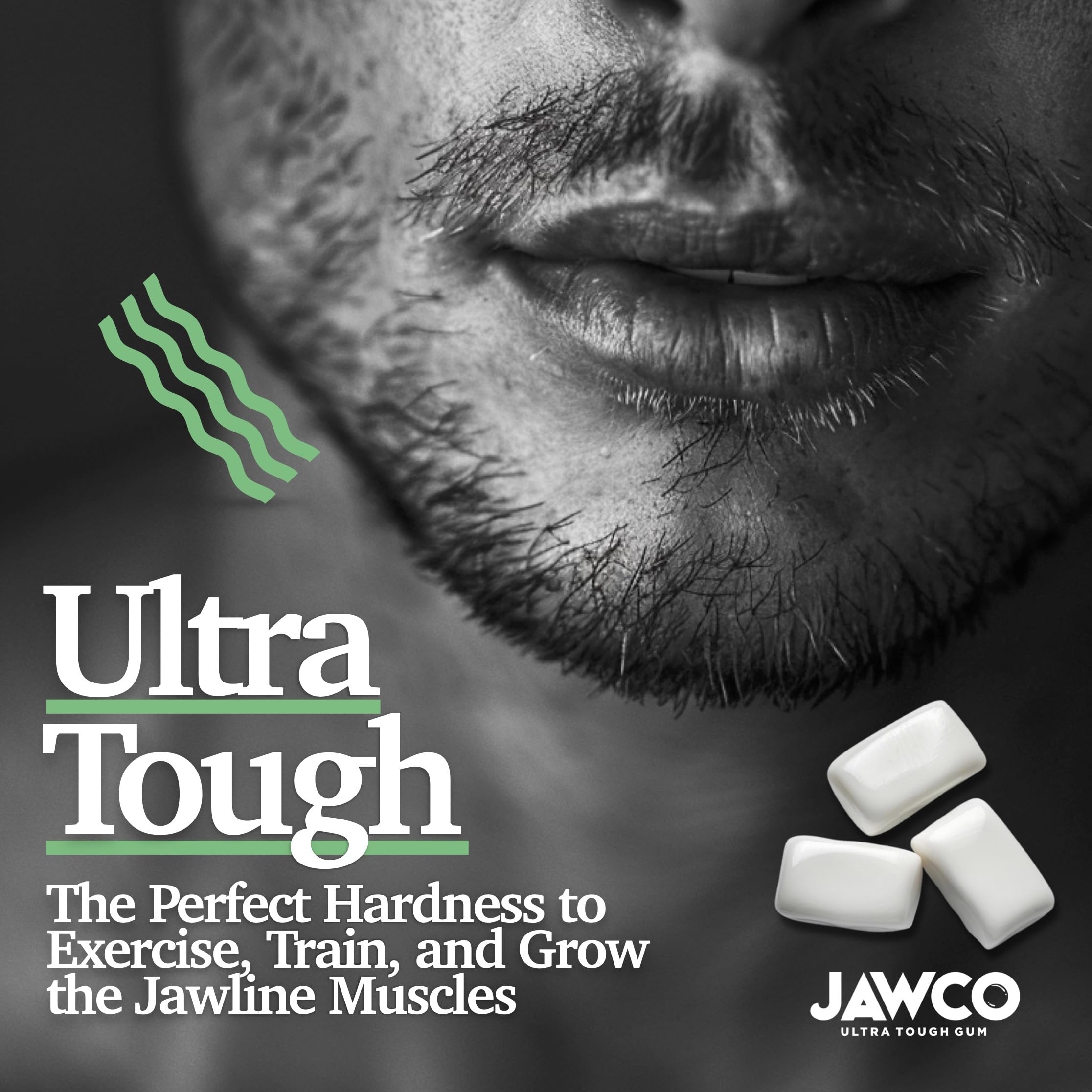 JAWCO etiqueta con ingredientes sin azúcar y sin aspartame