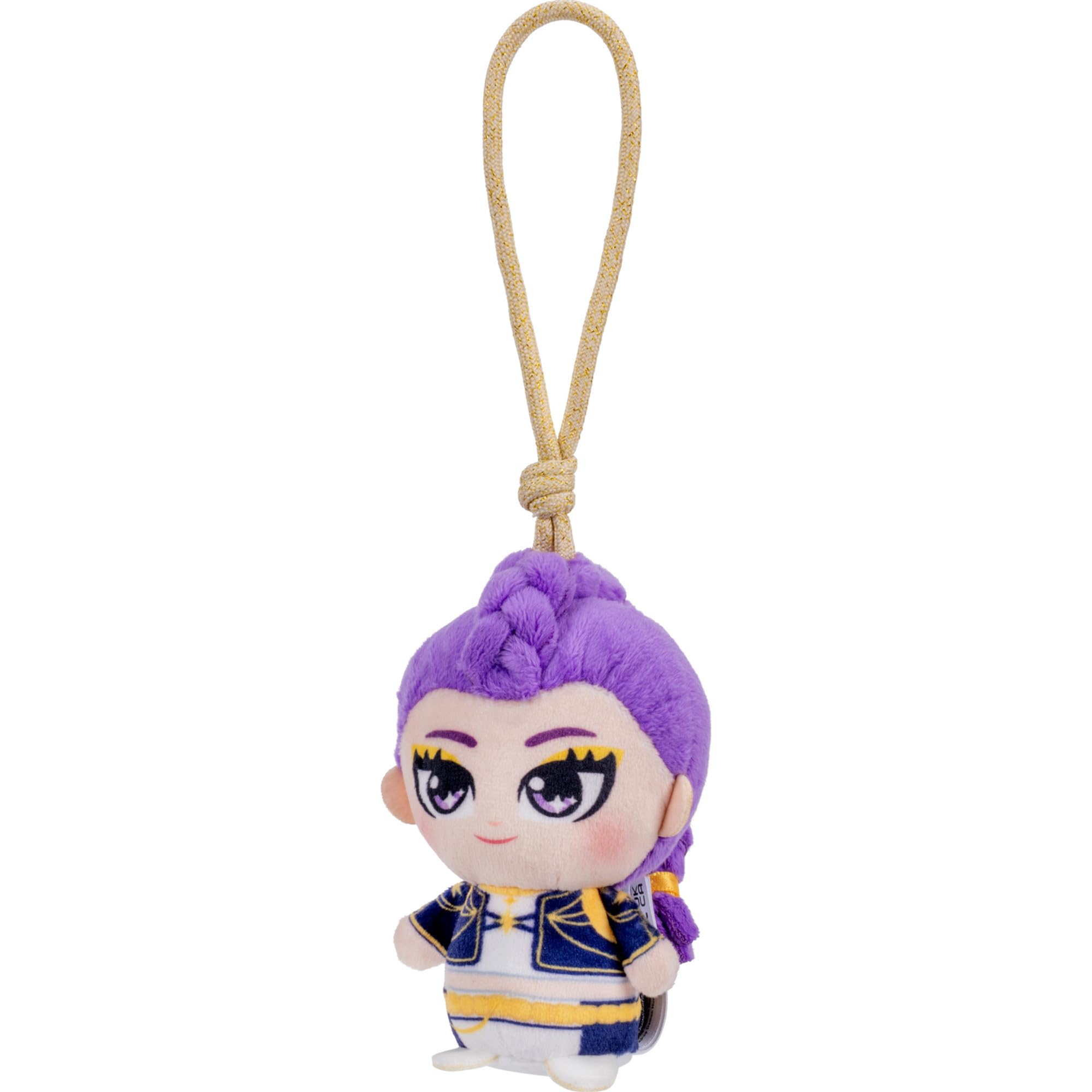 Jazwares Zoey clip sujeto a mochila muestra uso práctico diario