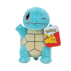 Jazwares Squirtle primer plano de textura y concha resaltando suavidad