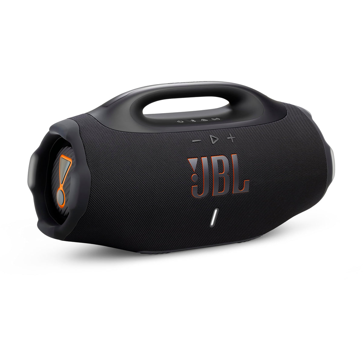 JBL Boombox 4 frontal mostrando diseño y potencia para fiestas