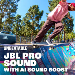 JBL Boombox 4 radiador pasivo que amplifica bajos sin distorsión