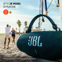 JBL Charge 6 Camo detalle de la manija desmontable, transporte fácil