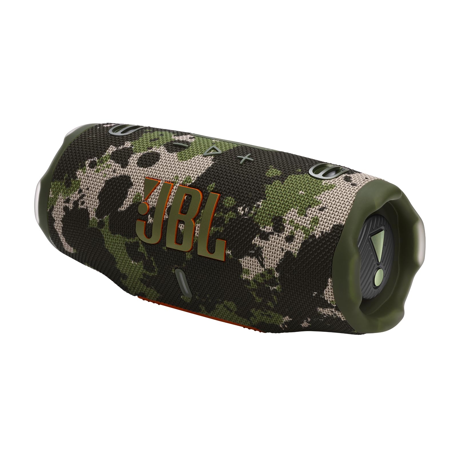 JBL Charge 6 Camo emparejada vía Auracast con otra bocina, sonido expandido