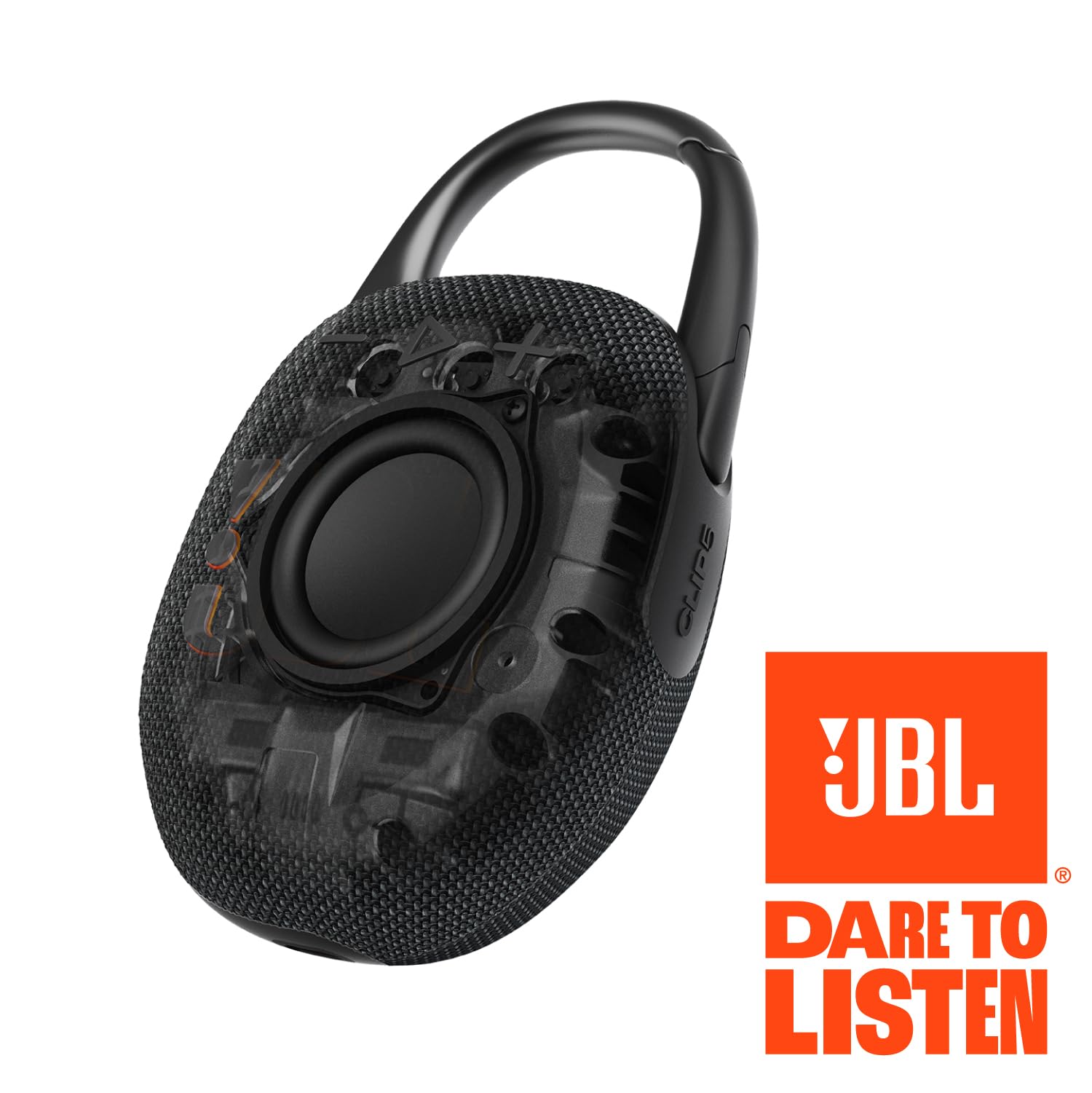 JBL Clip 5 conectándose por Auracast para ampliar sonido con varios altavoces