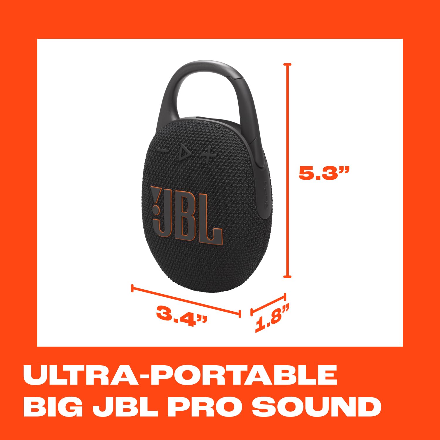 JBL Clip 5 en la playa resiste salpicaduras y ambiente húmedo