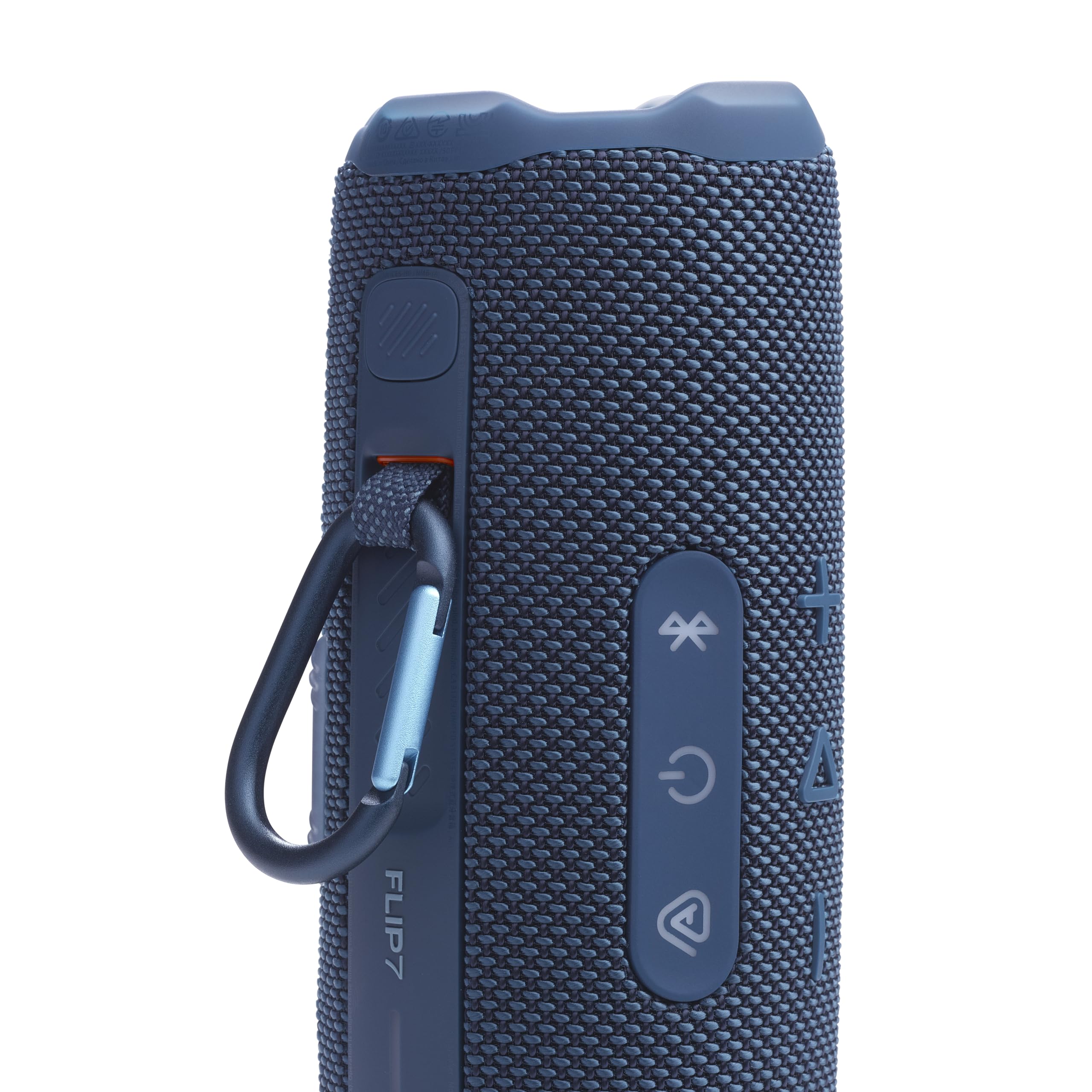 JBL Flip 7 caída simulada mostrando resistencia y durabilidad