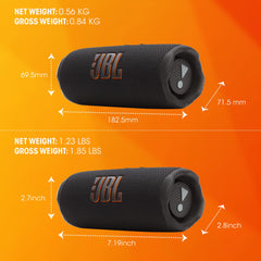 JBL Flip 7 detalle de textura que mejora el agarre y durabilidad
