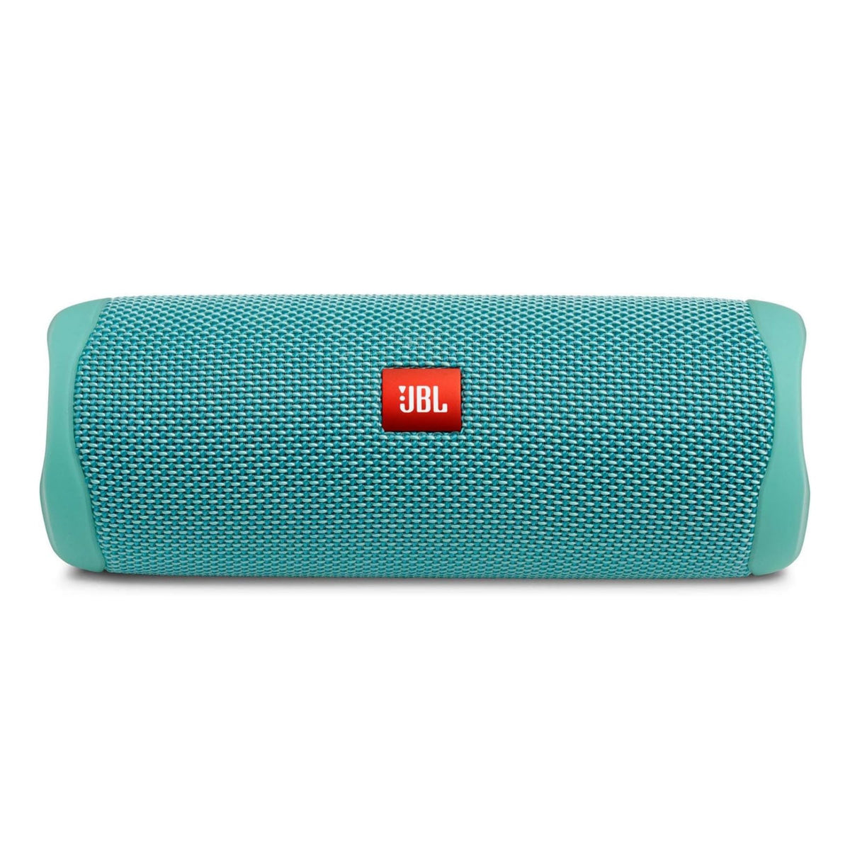 JBL Flip 5 vista frontal mostrando diseño y potencia