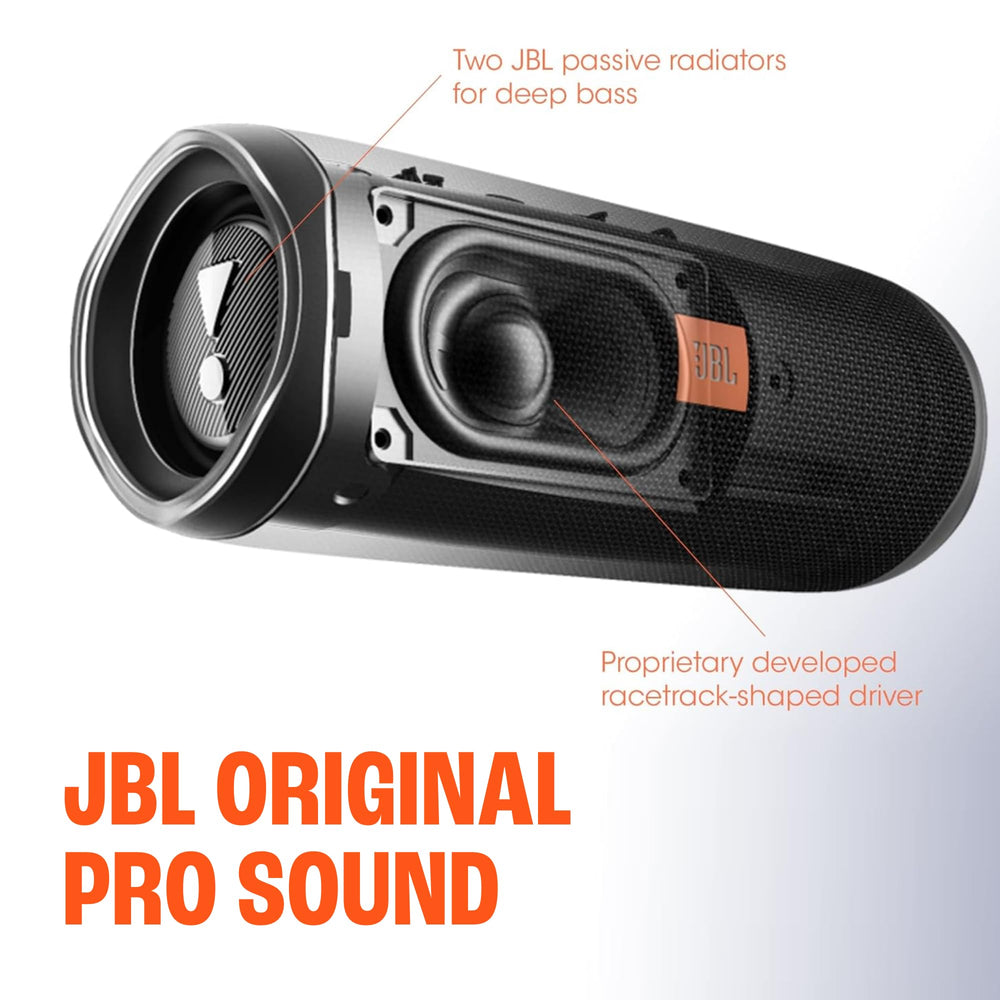 JBL Flip 5 detalle de tejido resistente y protección