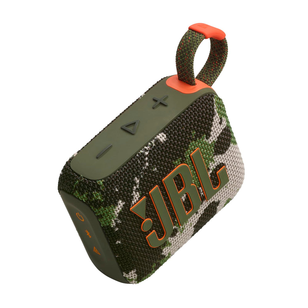 JBL Go 4 primeros planos de botones y puertos para control rápido