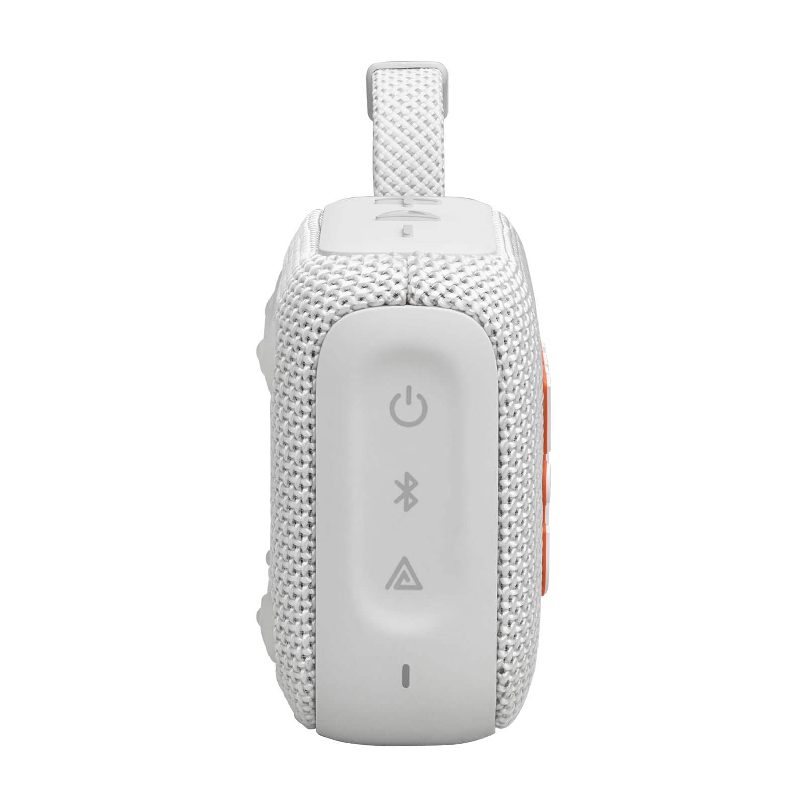JBL Go 4 primeros planos de botones mostrando control y conectividad sencilla
