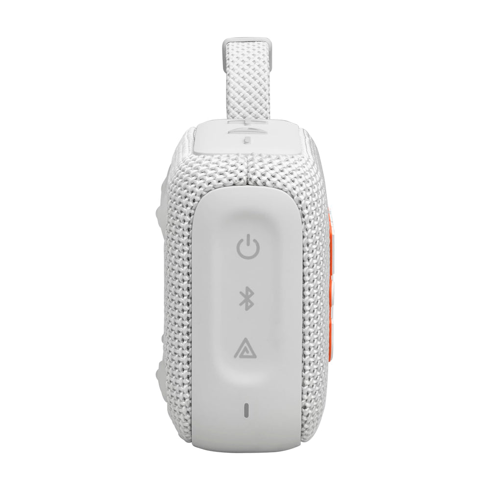 JBL Go 4 primeros planos de botones mostrando control y conectividad sencilla