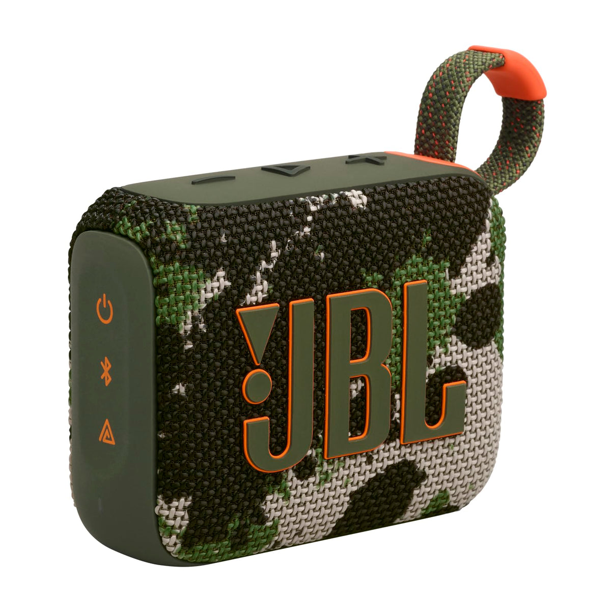JBL Go 4 vista frontal compacto con sonido potente