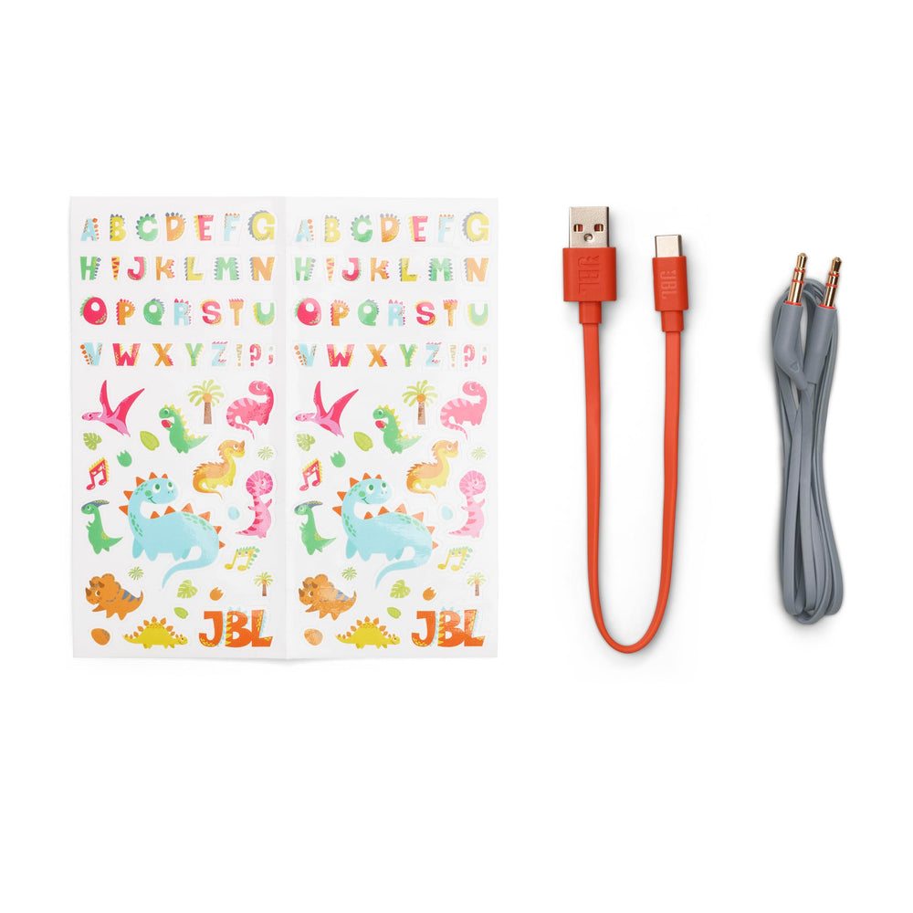 JBL Junior 470NC accesorios y stickers, personalización divertida