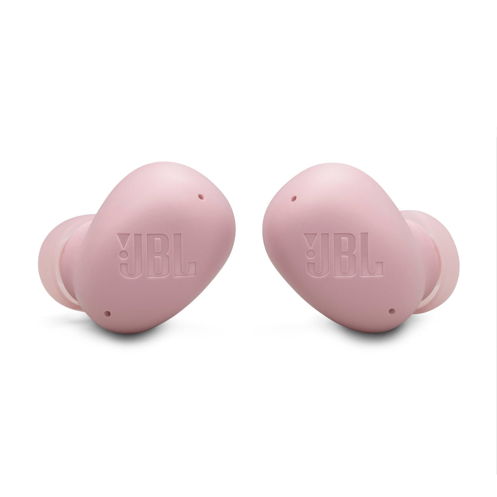 JBL Vibe Buds 2 estuche abierto con auriculares y autonomía prolongada