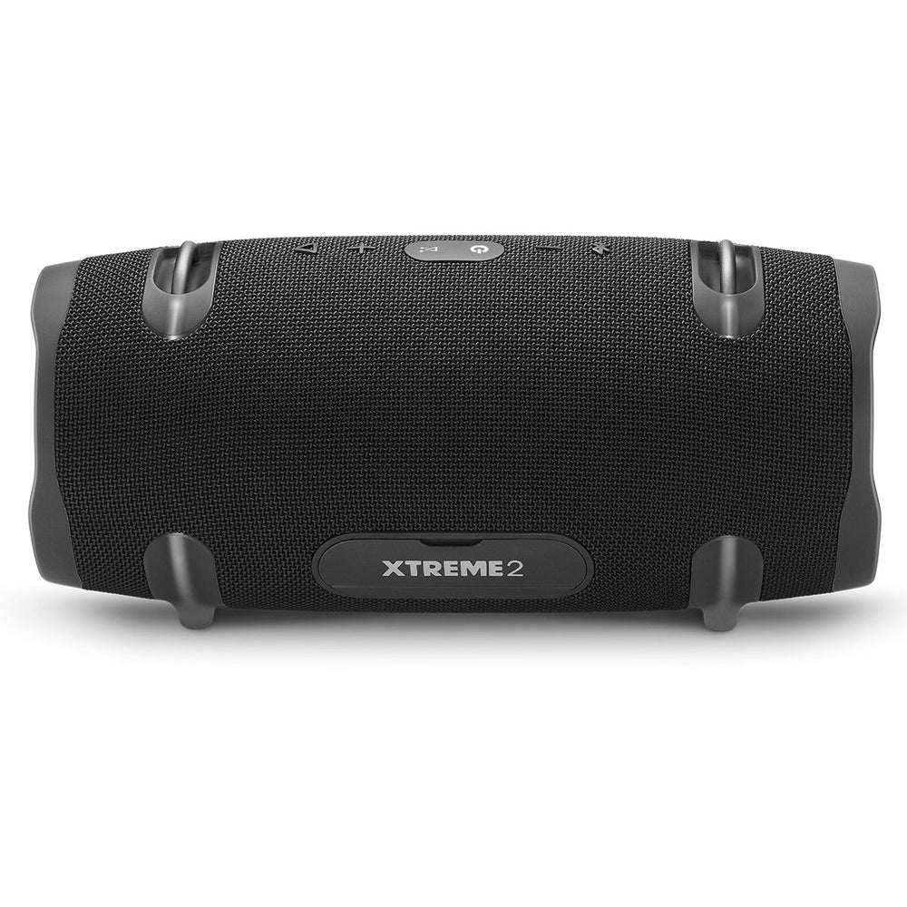 JBL Xtreme 2 vista lateral con asas, transporte fácil