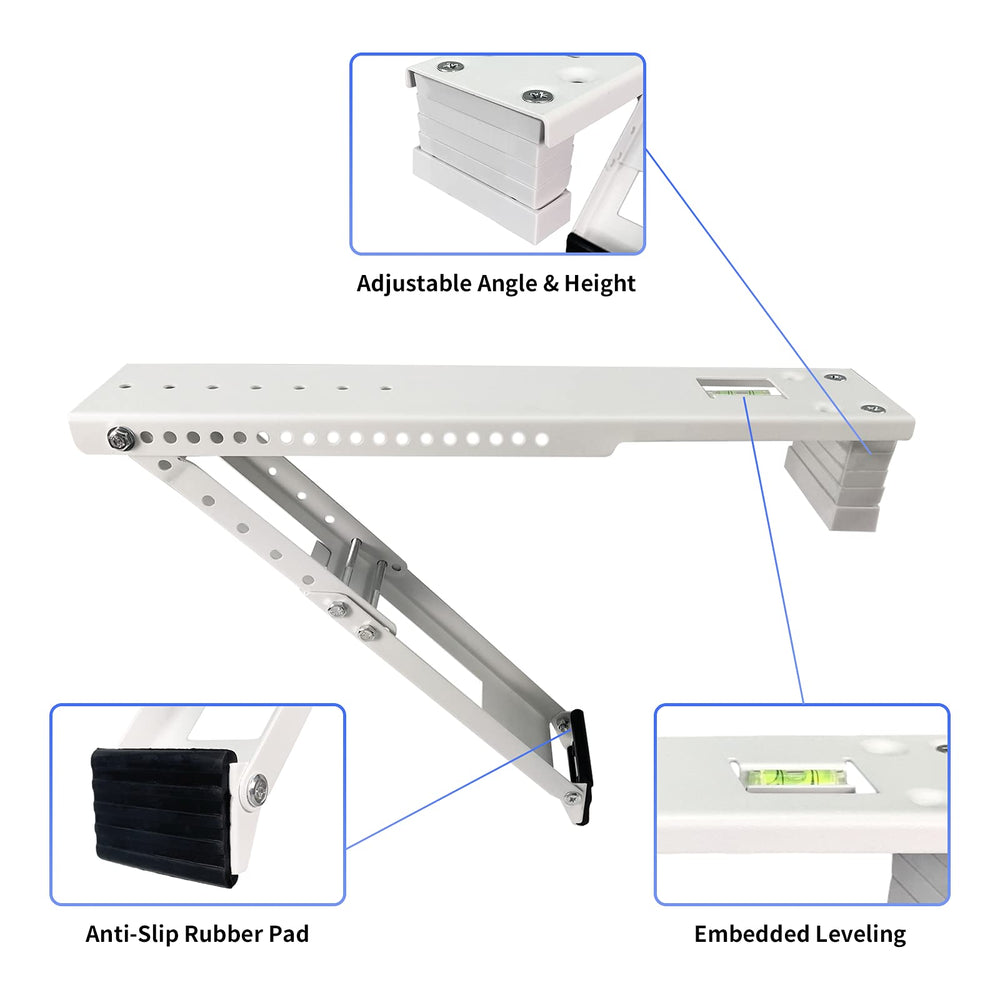 JEACENT side profile with AC unit demonstrating weight transfer benefit