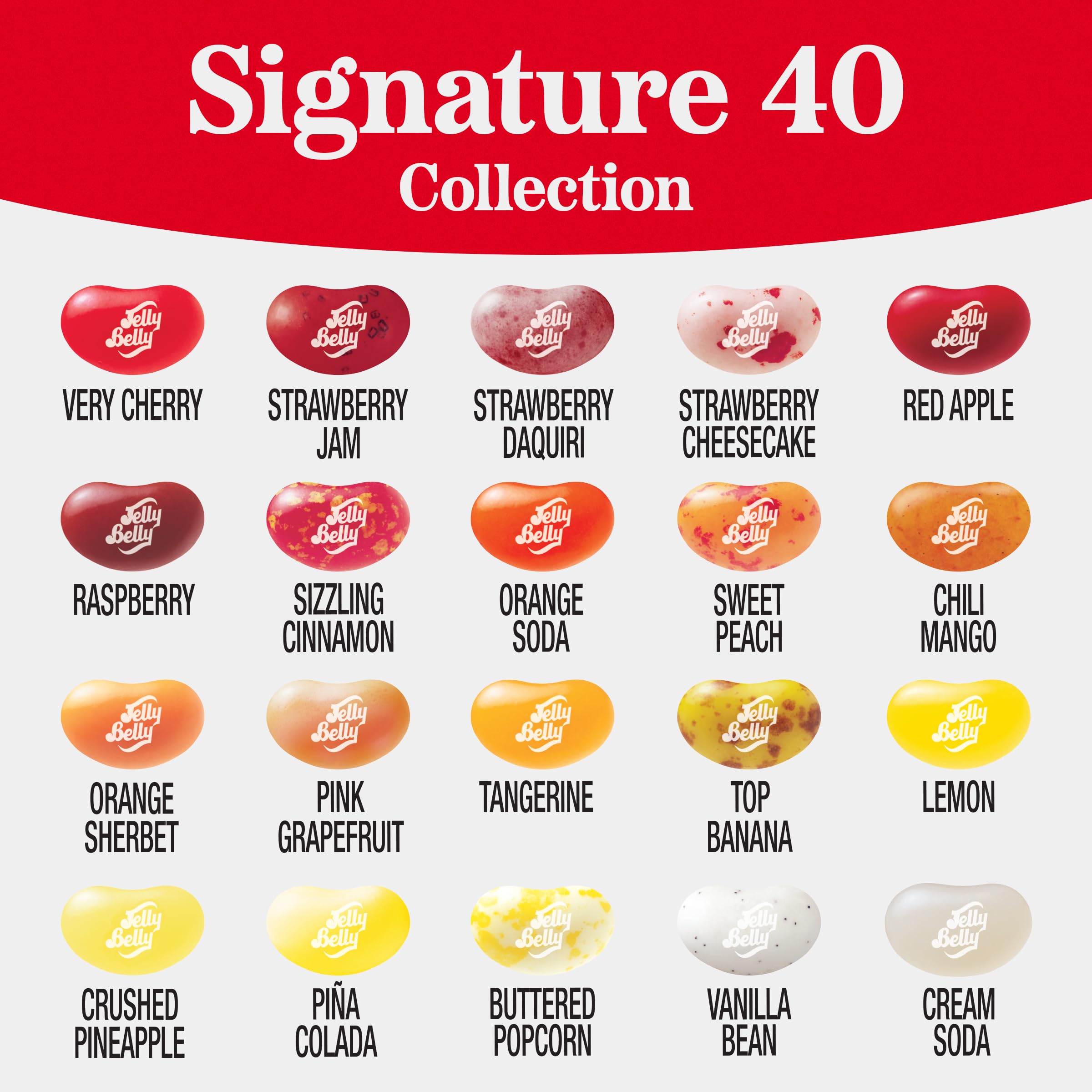 Jelly Belly textura cercana de frijolitos, revela brillo y consistencia masticable