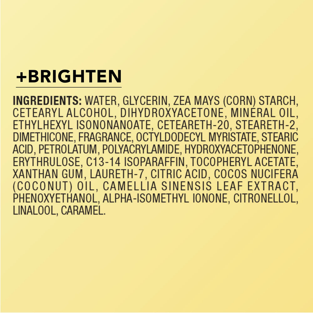 Jergens ingredientes naturales como aceite de coco destacando nutricin