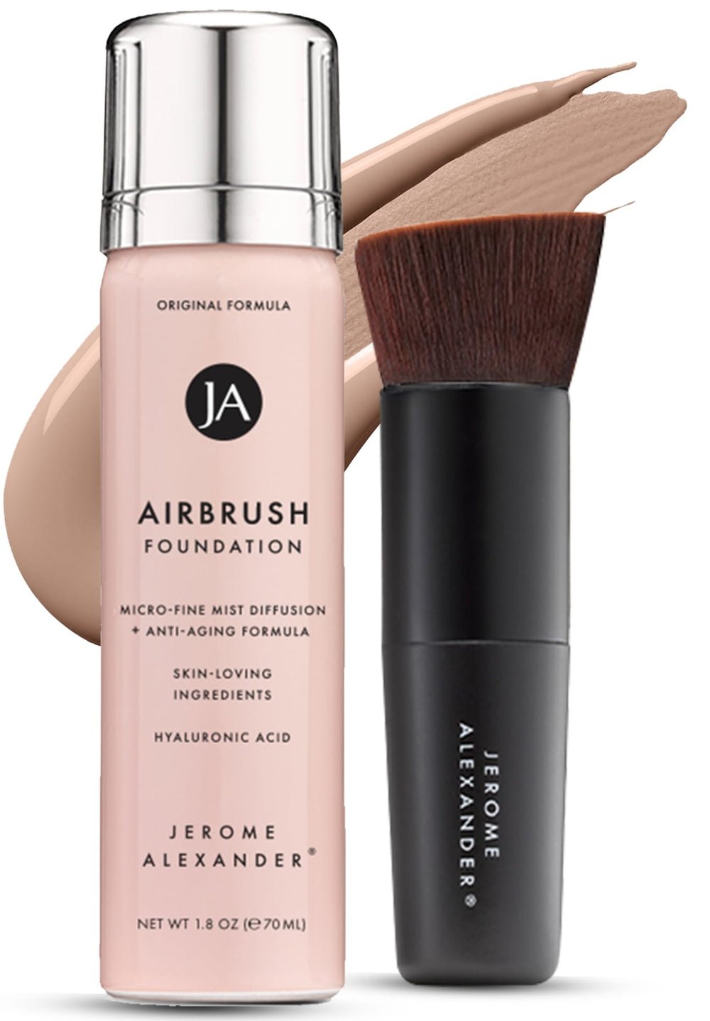 Jerome Alexander front packaging showing product and benefits