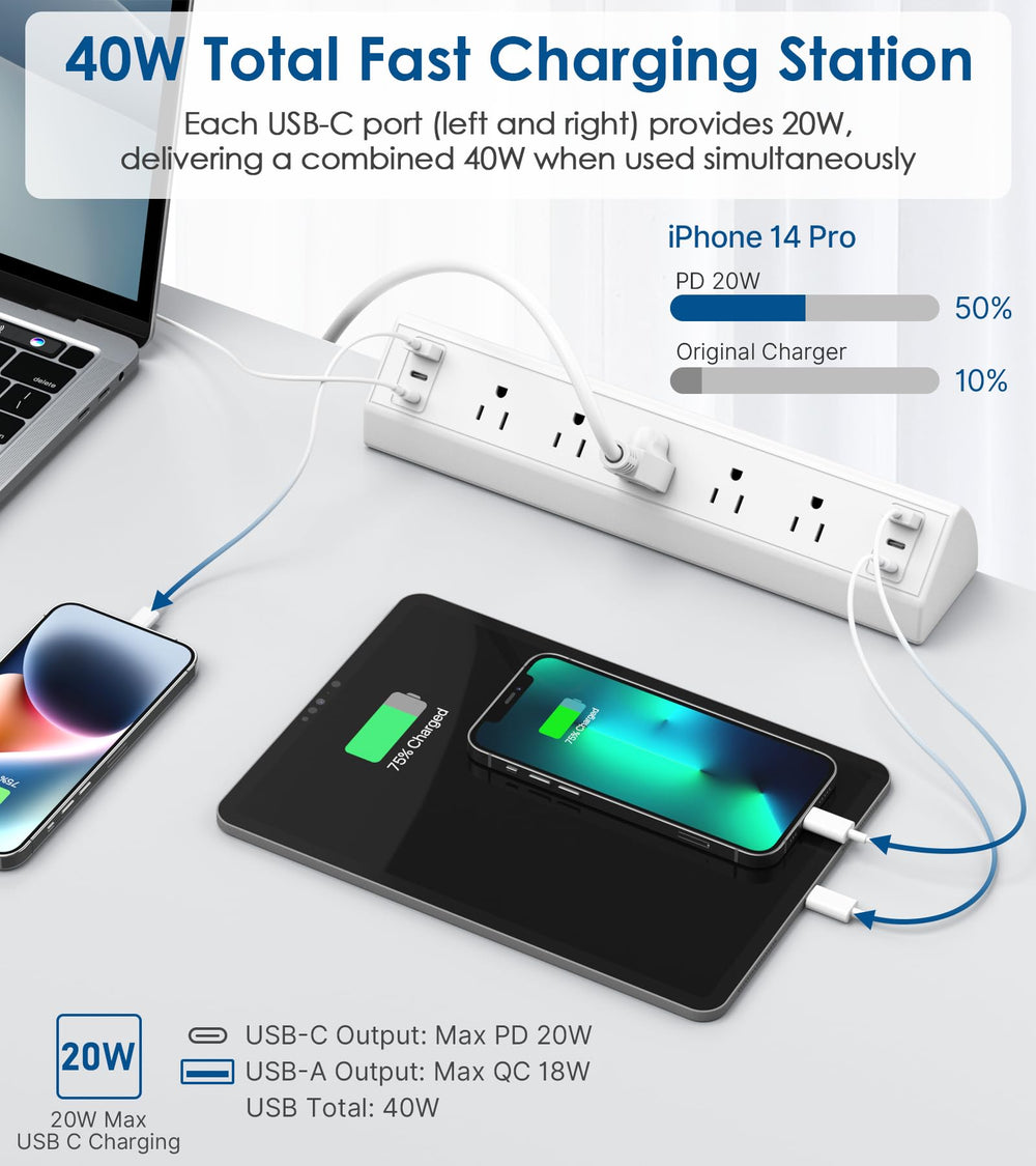 Jgstkcity primer plano de puertos USB‑C PD, carga rápida segura