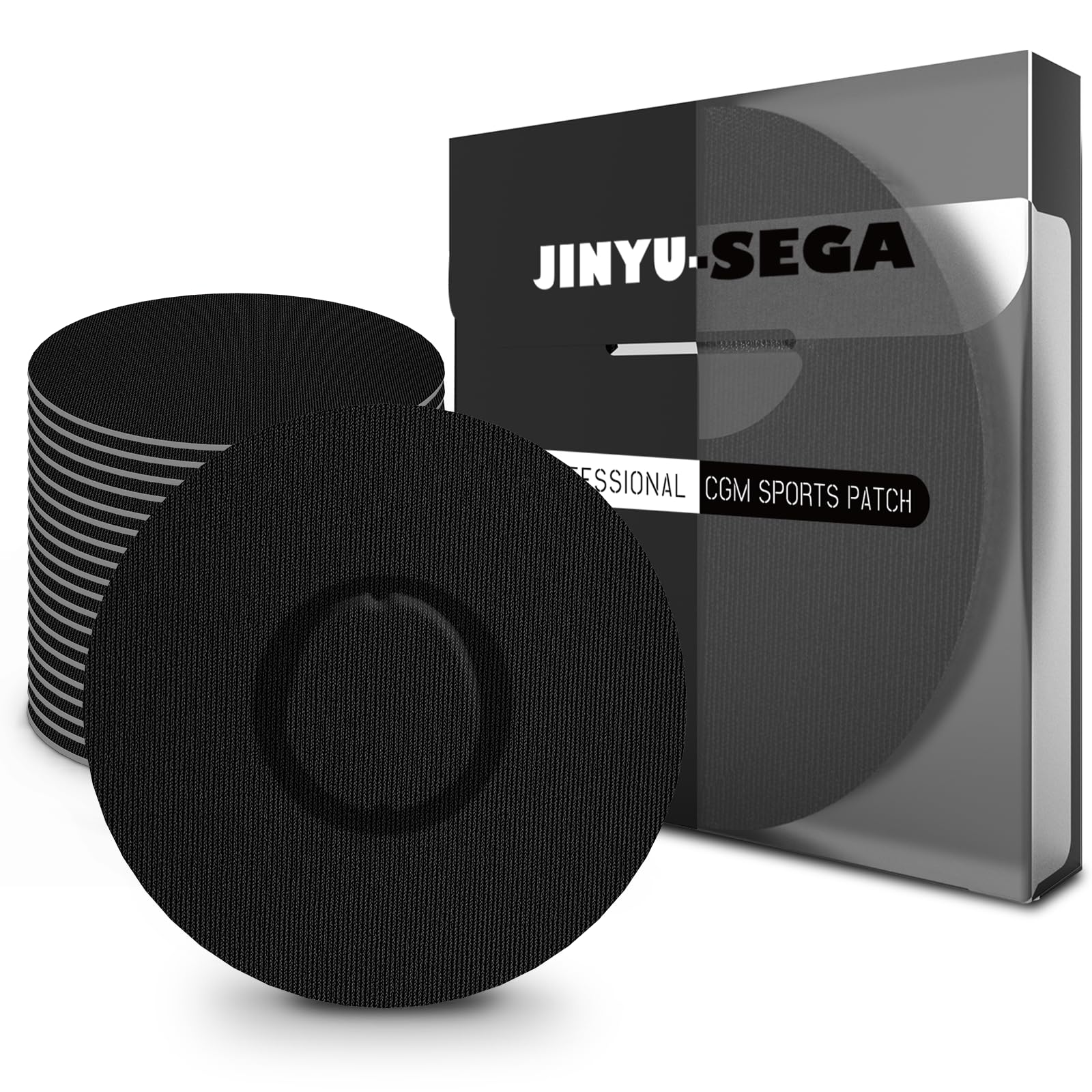 Jinyu-Sega frente del pack mostrando 20 parches y beneficio de durabilidad