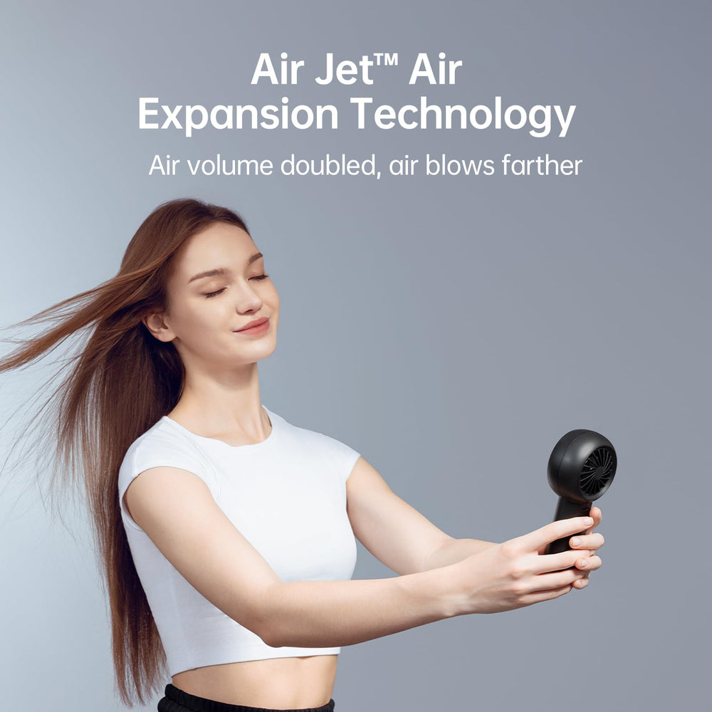 JISULIFE detalle del conducto de turbina que concentra el flujo de aire eficazmente