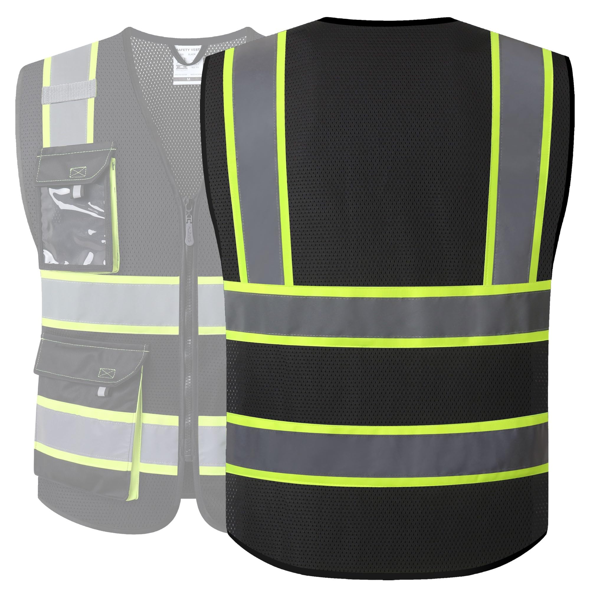 JKSafety chaleco en obra protección y facilidad de uso