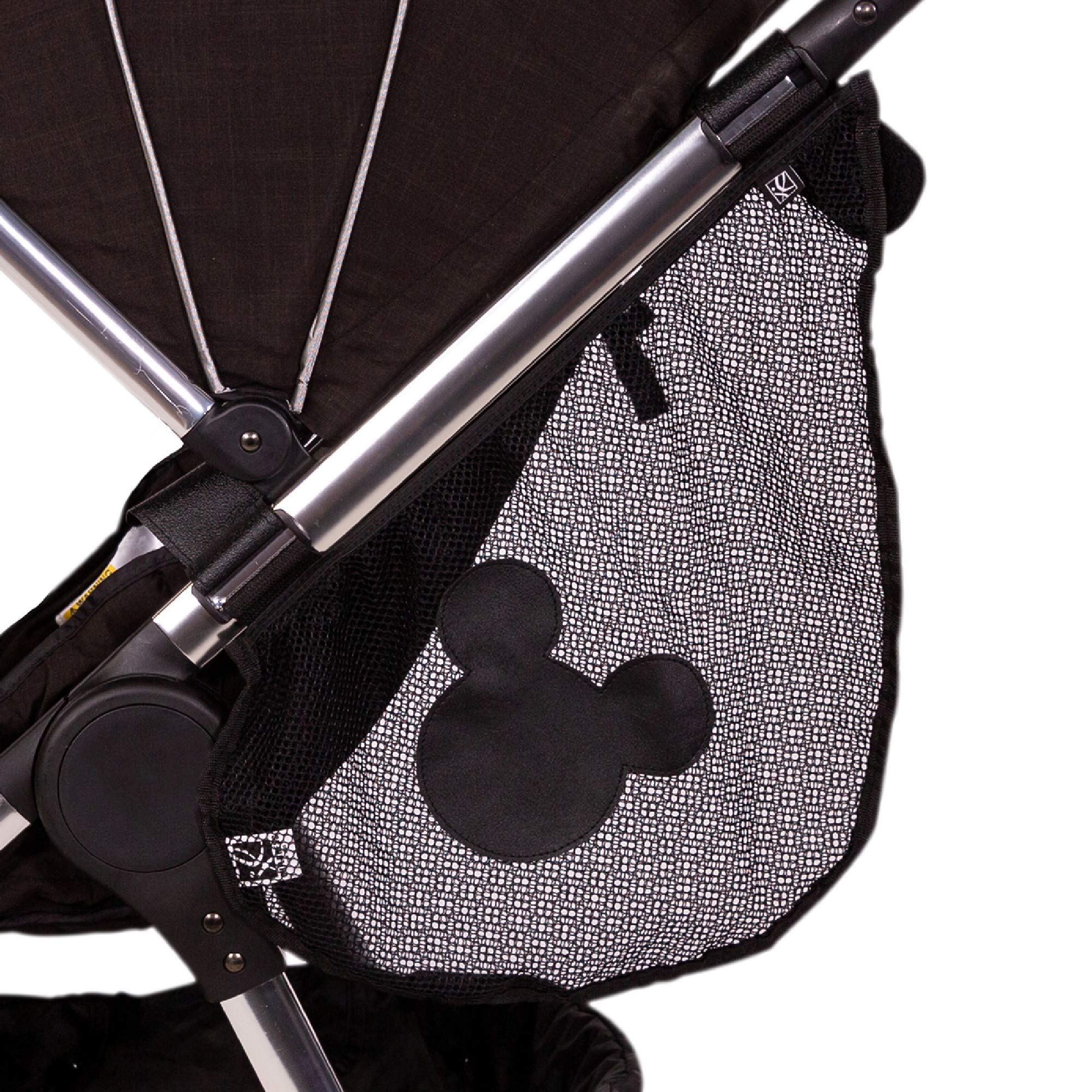 J.L. Childress vista frontal del organizador con diseño Mickey, almacenamiento accesible