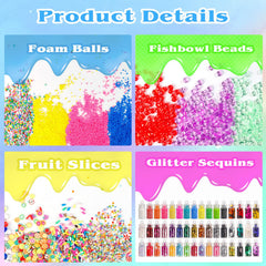 JMUQ primeros planos de encantos frutales y mini figuras para decorar slime
