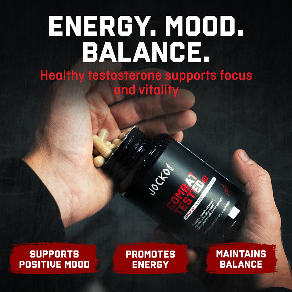 Jocko Fuel ingredientes clave Tongkat Ali y jengibre para energía