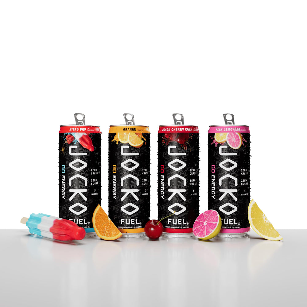 Jocko Fuel selección de las cuatro latas, muestra de sabores incluidos