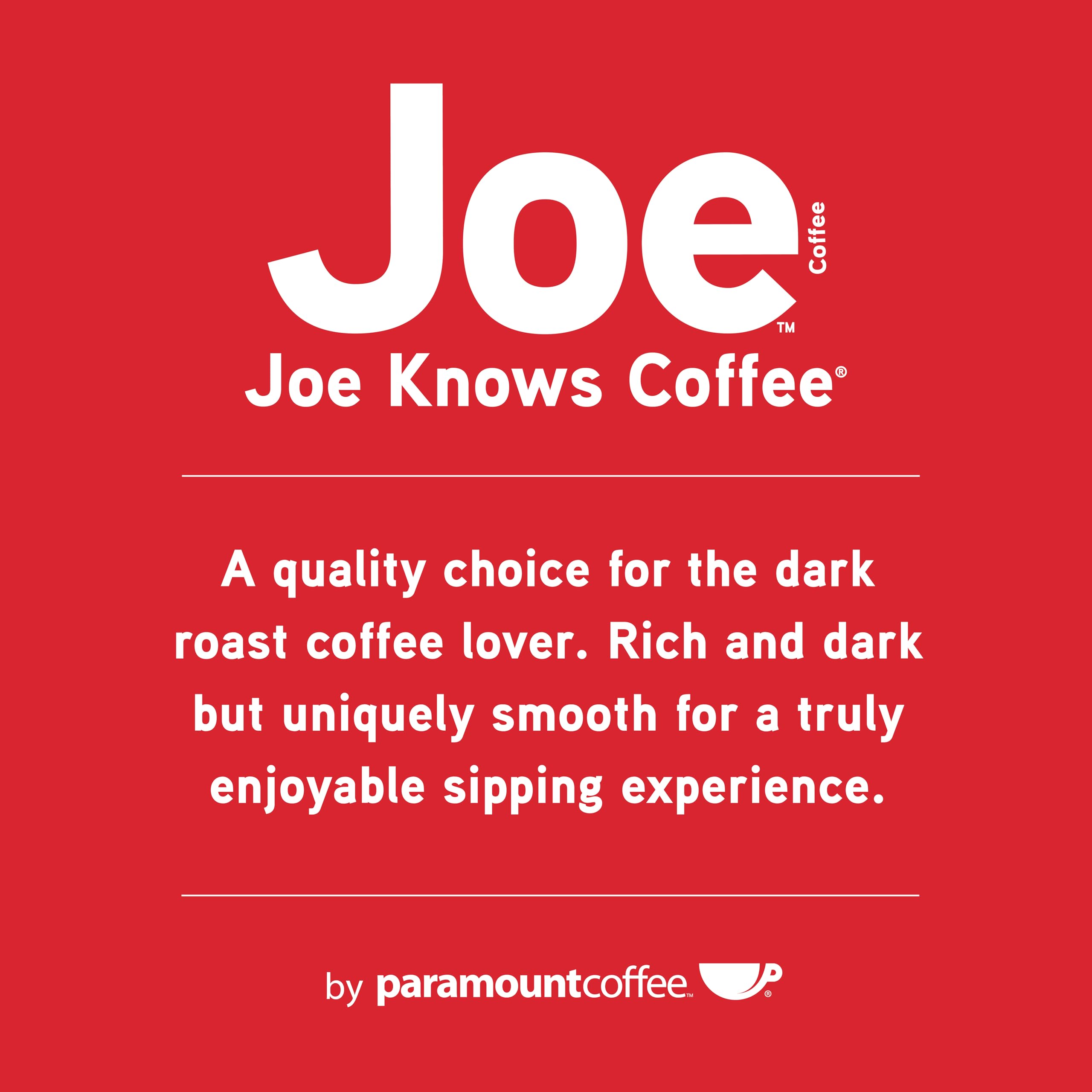 Joe Knows Coffee comparación de tamaño con taza para visualizar ración y fuerza
