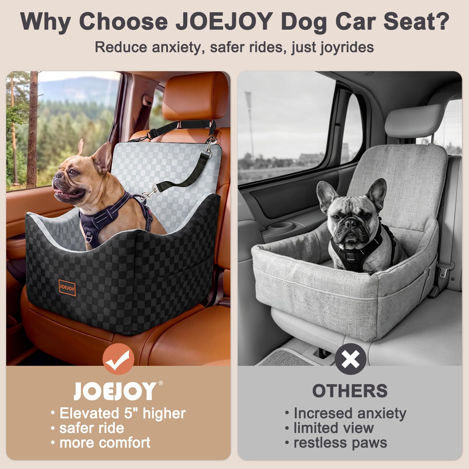 JOEJOY corte transversal de espuma memory que absorbe impactos