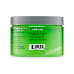 JOHNNY B. gel entre manos cambiando de verde a transparente al frotar