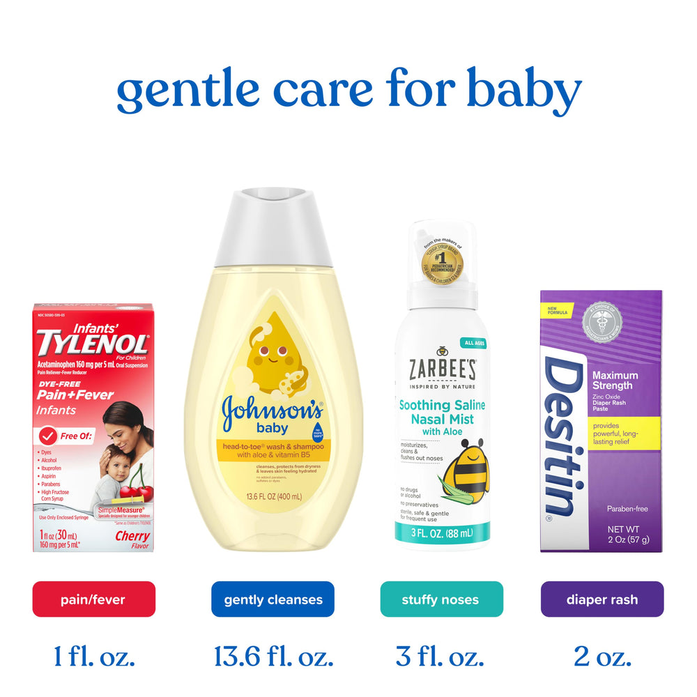 Johnson's Baby Desitin textura de la pasta con enfoque en protección de la piel