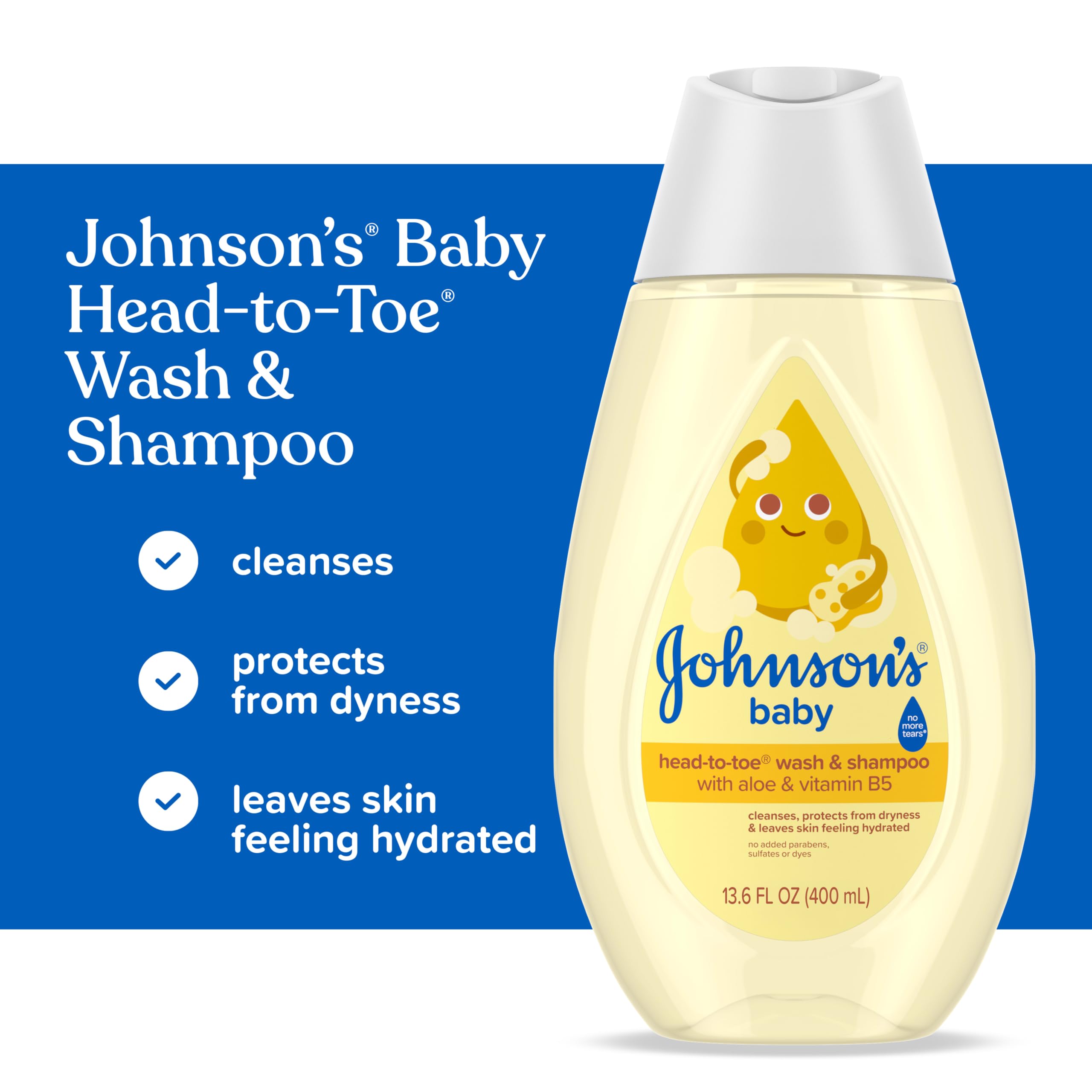 Johnson's Baby Infants' Tylenol frasco de líquido para alivio temporal de fiebre