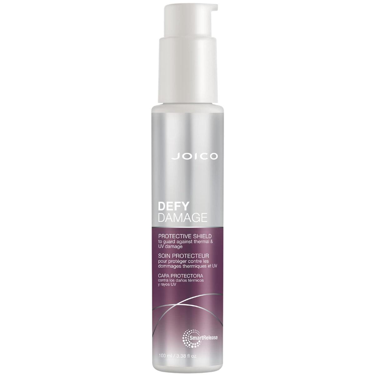 Joico envase frontal mostrando el protector y beneficio de protección diaria
