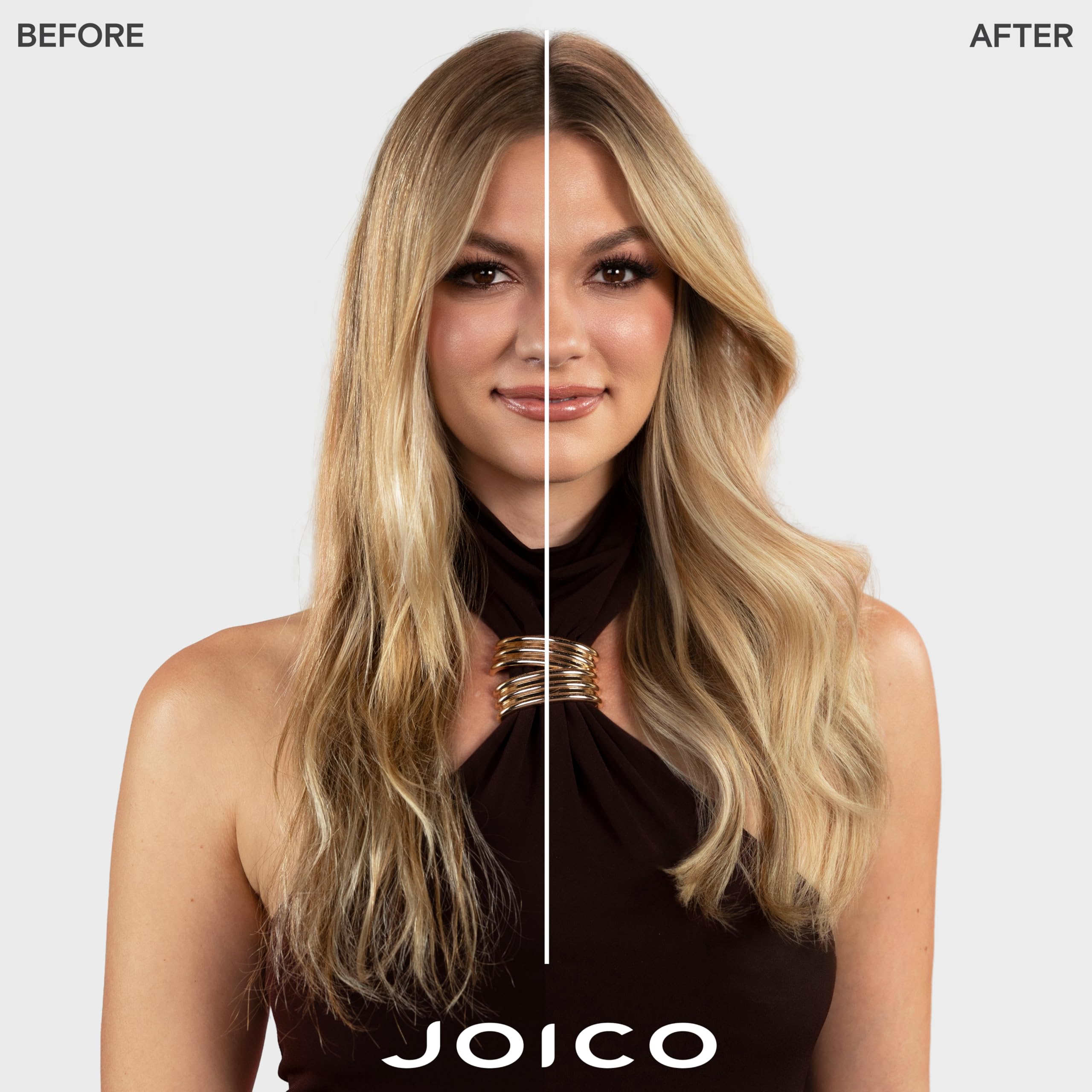 Joico textura del producto en la mano para visualizar ligereza y acabado