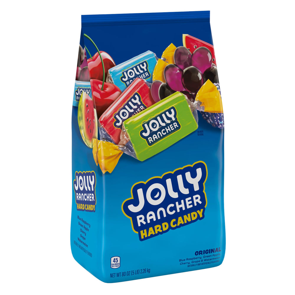 JOLLY RANCHER bolsa 5 lb frente mostrando embalaje y variedad