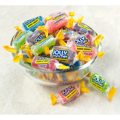 JOLLY RANCHER primer plano textura del caramelo y brillo apetitoso
