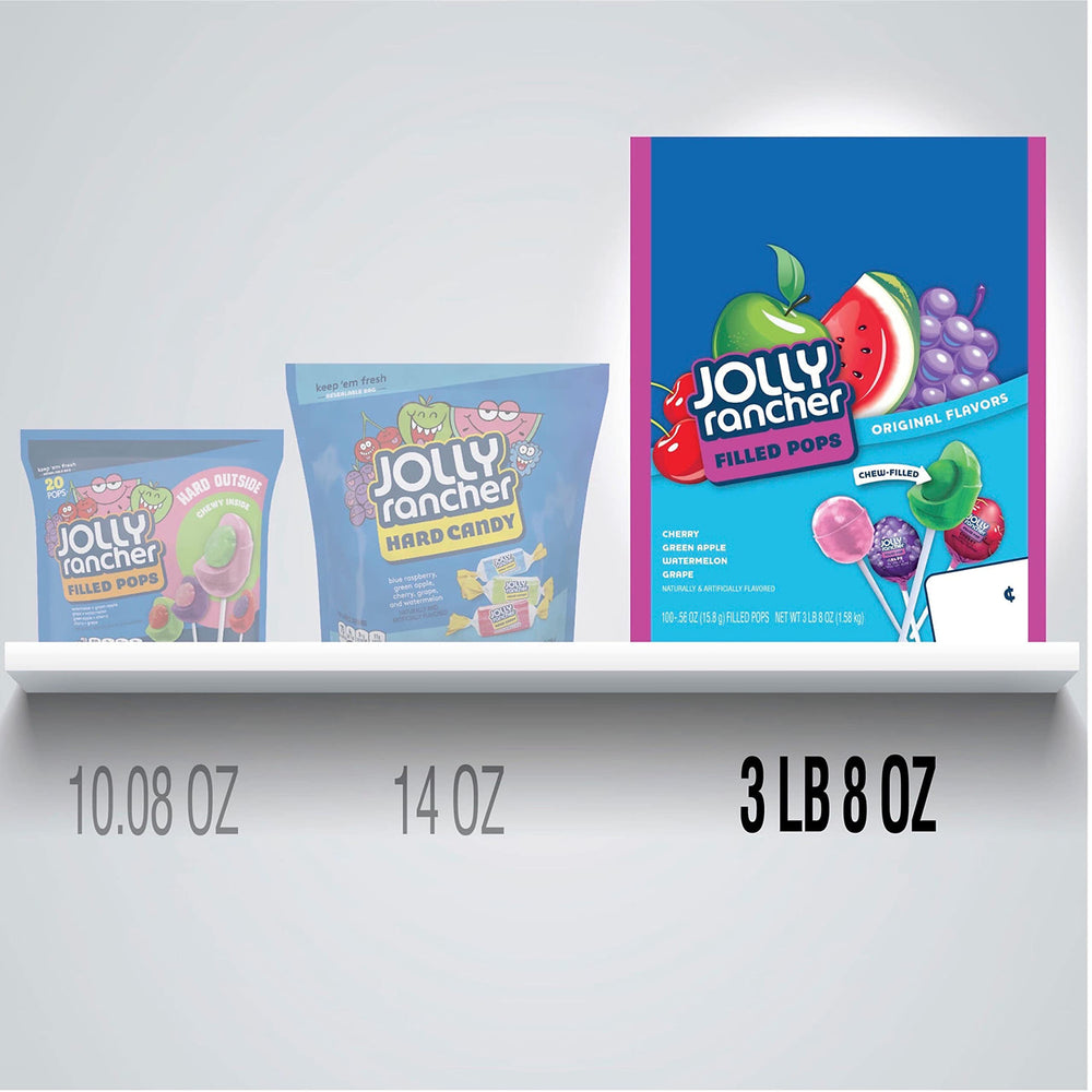 JOLLY RANCHER detalle del centro masticable que añade textura