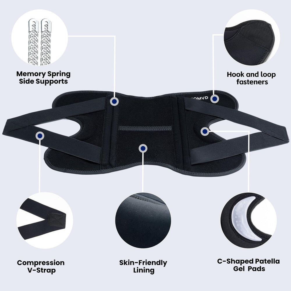 JOMVD side view highlighting memory spring stabilizer for lateral support