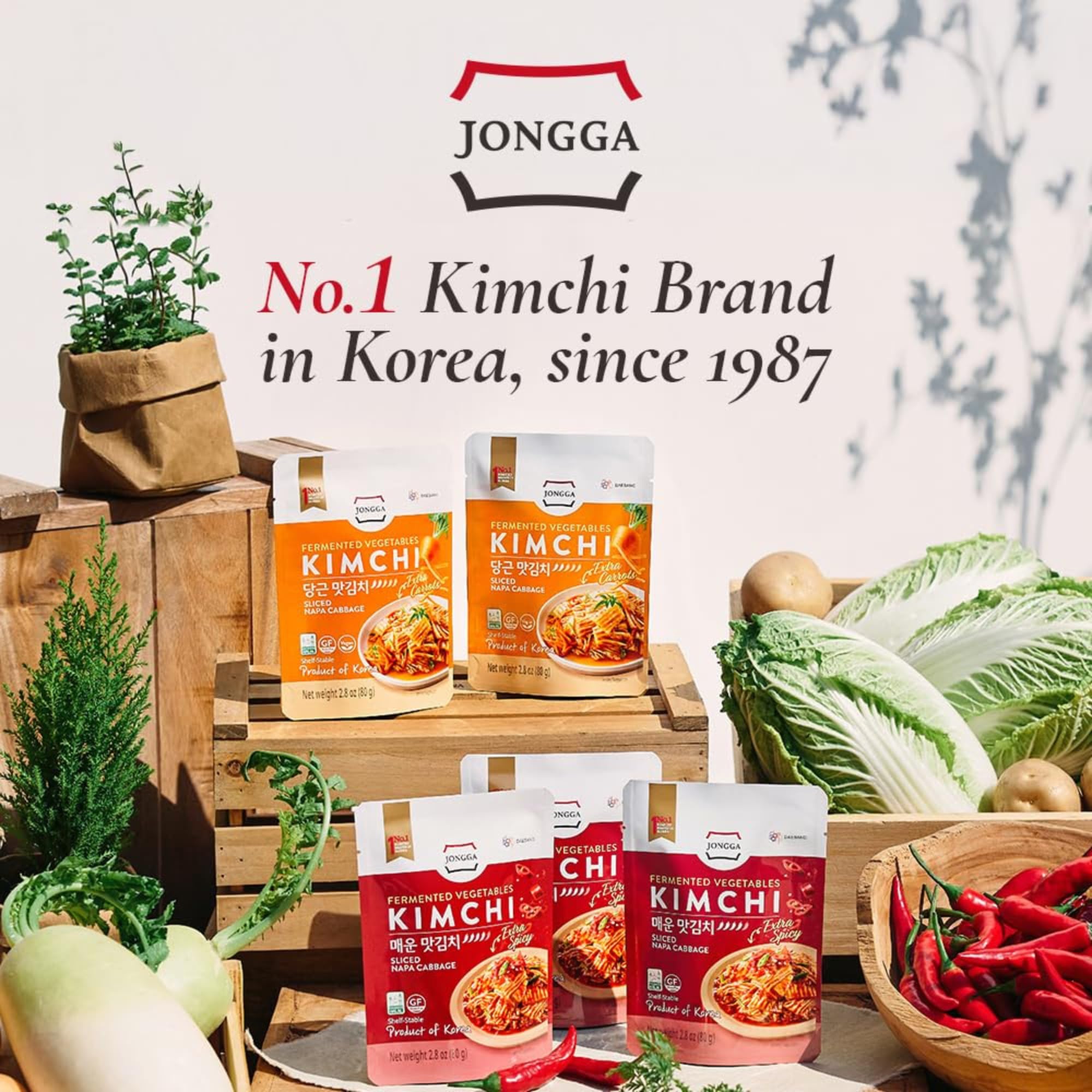 JONGGA etiqueta de ingredientes y sellos, información clara y confiable