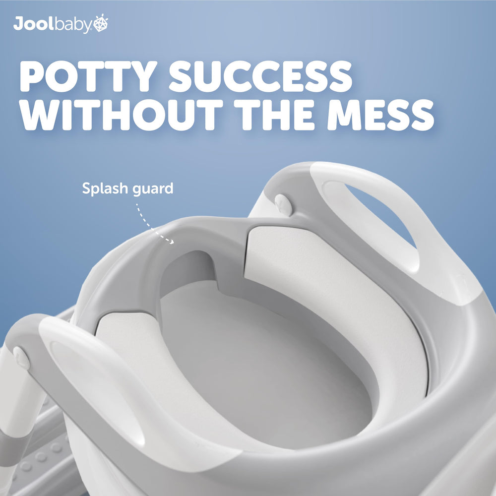 Jool Baby protector splash guard integrado que evita salpicaduras